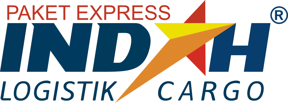 Logo Indah Cargo Logistik Surabaya